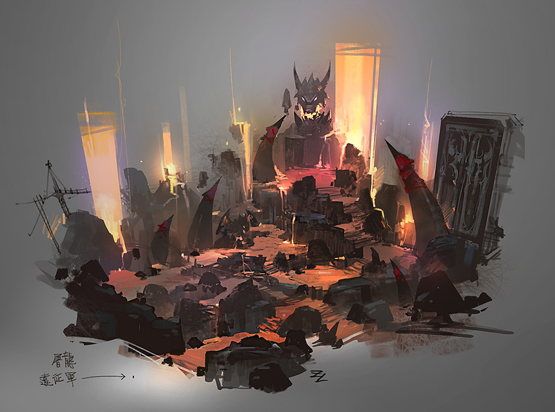 Illustration for article titled A Blood Red Sunset Over Osaka